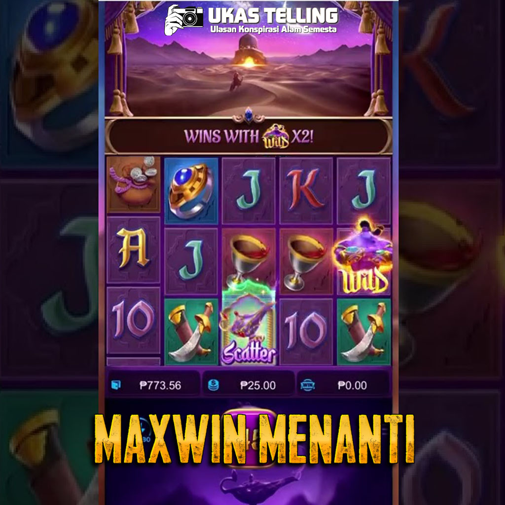 Slot Genies 3 Wishes: Hadiah Maxwin Menanti