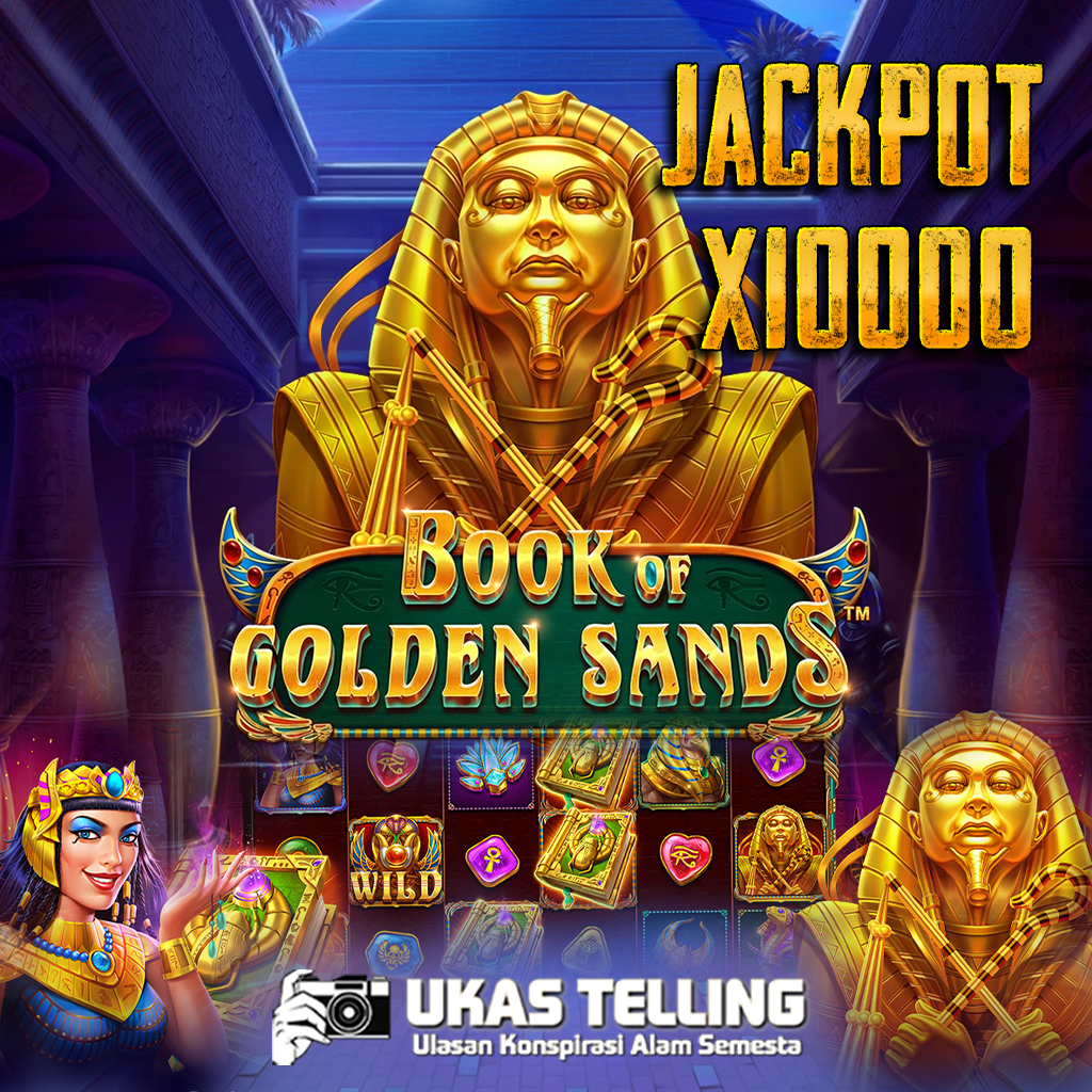 Raih Maxwin Gampang di Slot Pragmatic Book Of Golden Sands