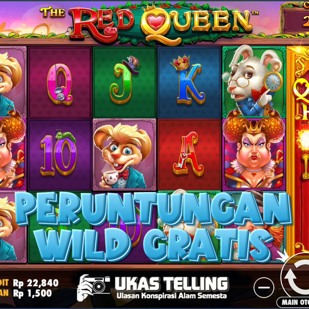 The Red Queen: Ubah Peruntungan Anda dengan Wild Misterius