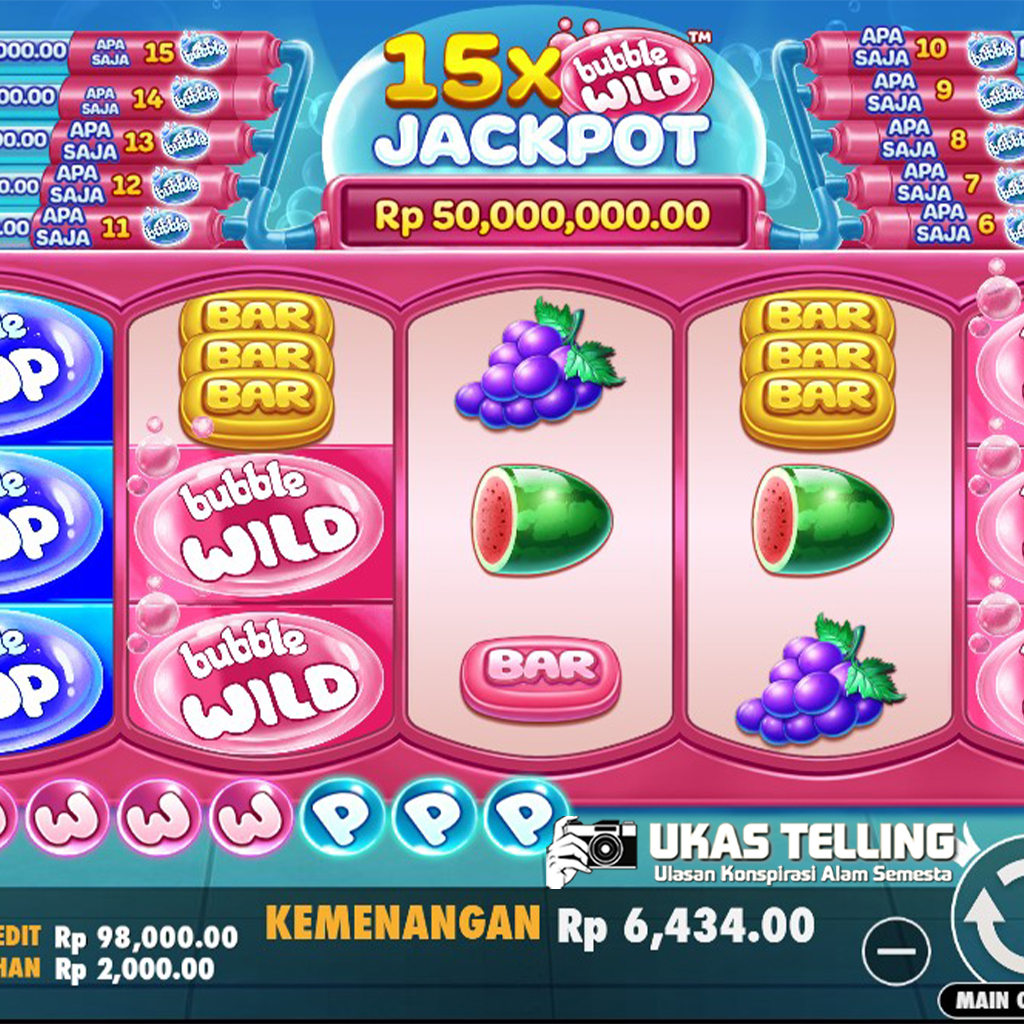 Bubble Pop Slot: Hadiah Luar Biasa Hanya Di Sini