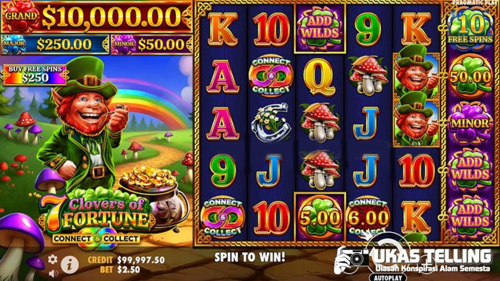 7 Clovers Of Fortune: Slot Langkah Pasti Menuju Keberuntungan!