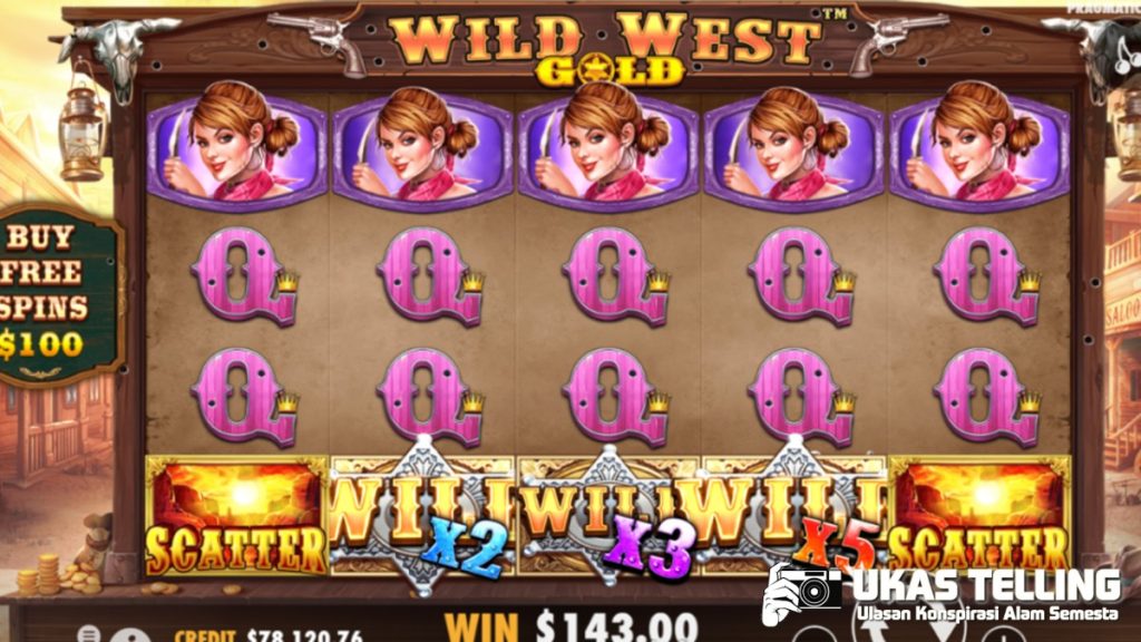 Kejar Keberuntungan di Wild West Gold, Slot Penuh Emas Besar!