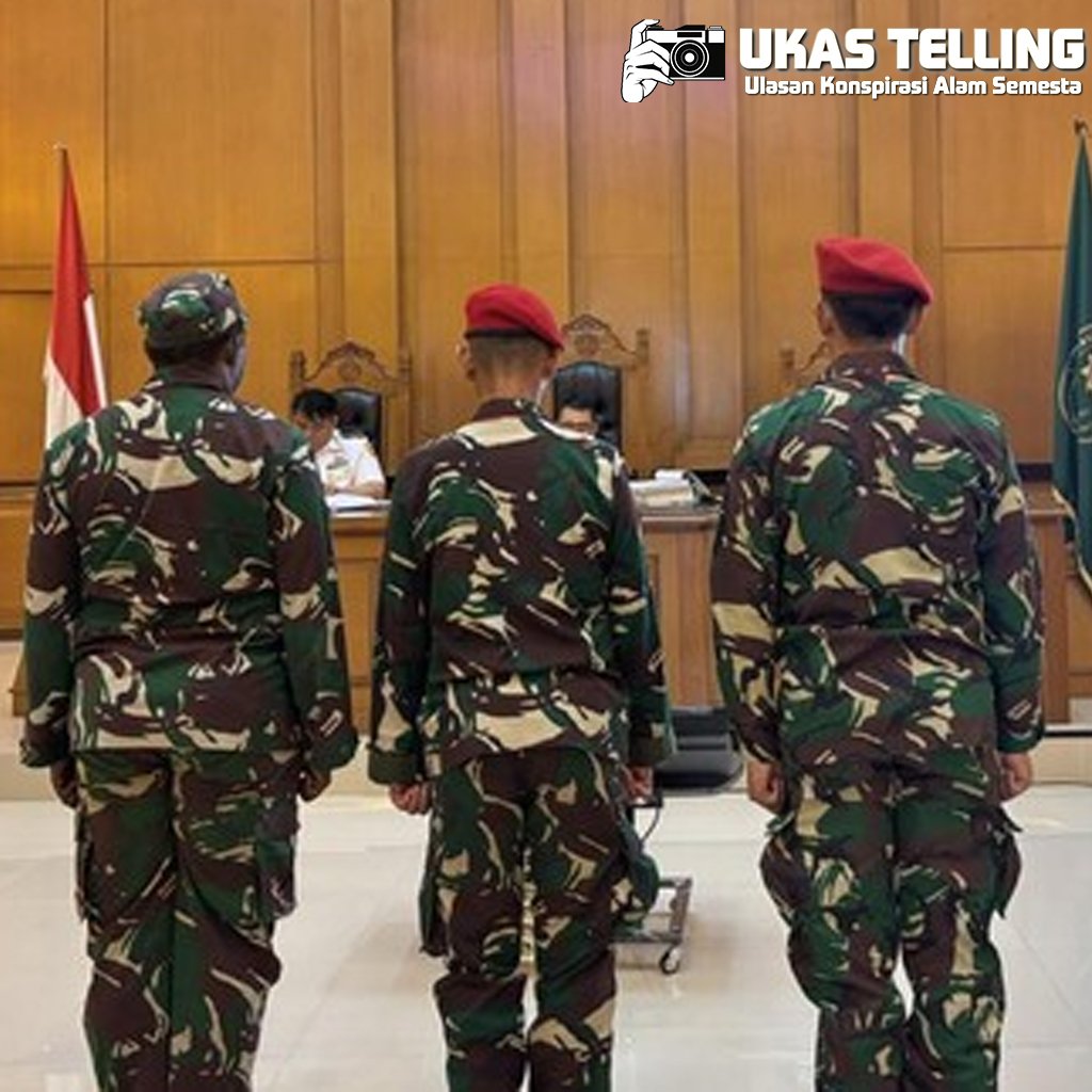 3 TNI Pembunuh Kepala Cabang Bank Dituntut 12 Tahun