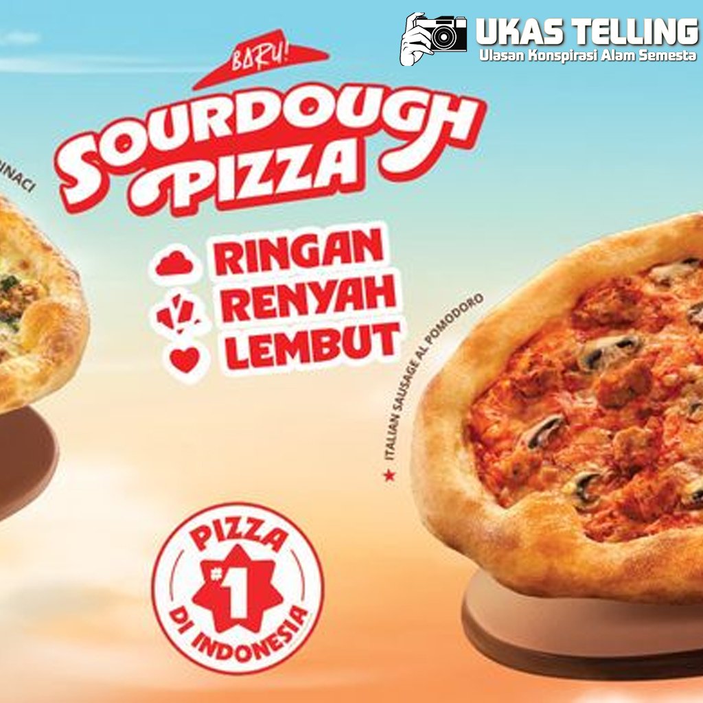 Pizza Hut: Sourdough Pizza Tekstur Lebih Ringan